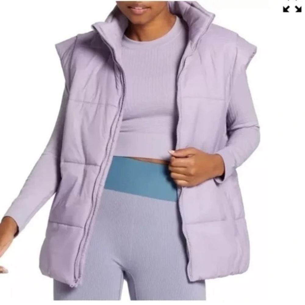DSG Oversized Stratus Puffer Vest in Purple Size M/L Dicks Sporting Goods